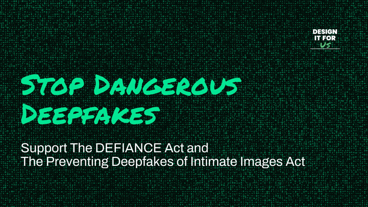 Stop Dangerous Deepfakes